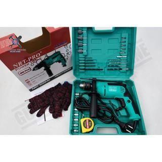 Mesin Bor Set Nrt Pro 500 Hd / Mesin Bor Beton Nrt 500Hd 13 Mm Hammer Impact Drill