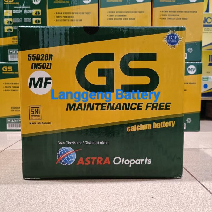 Aki Mobil Mitsubishi Colt Diesel N50Z Gs Astra Mf Aki Kering