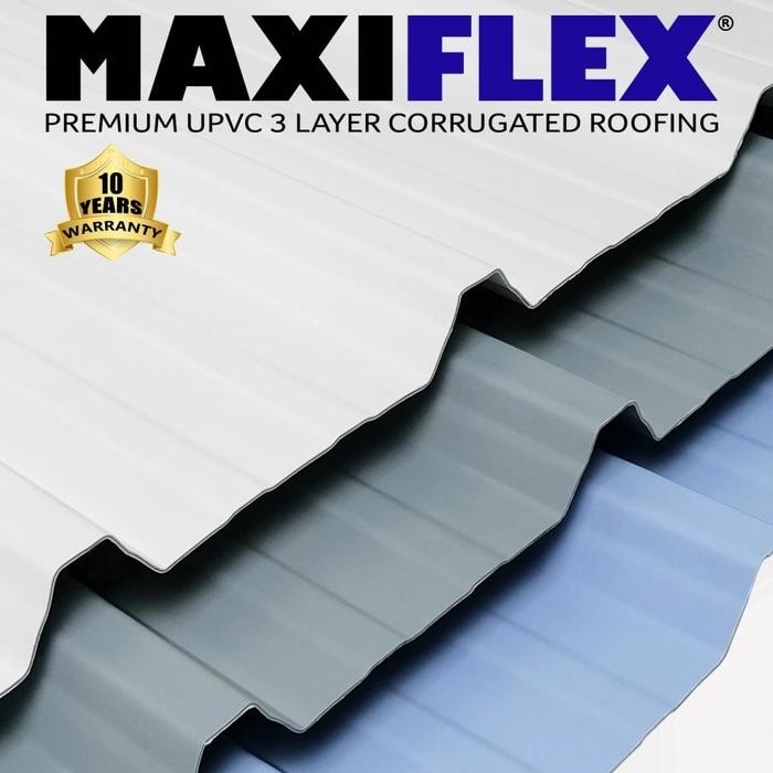 Atap Upvc Trimdek Spandek Maxiflex Translucent