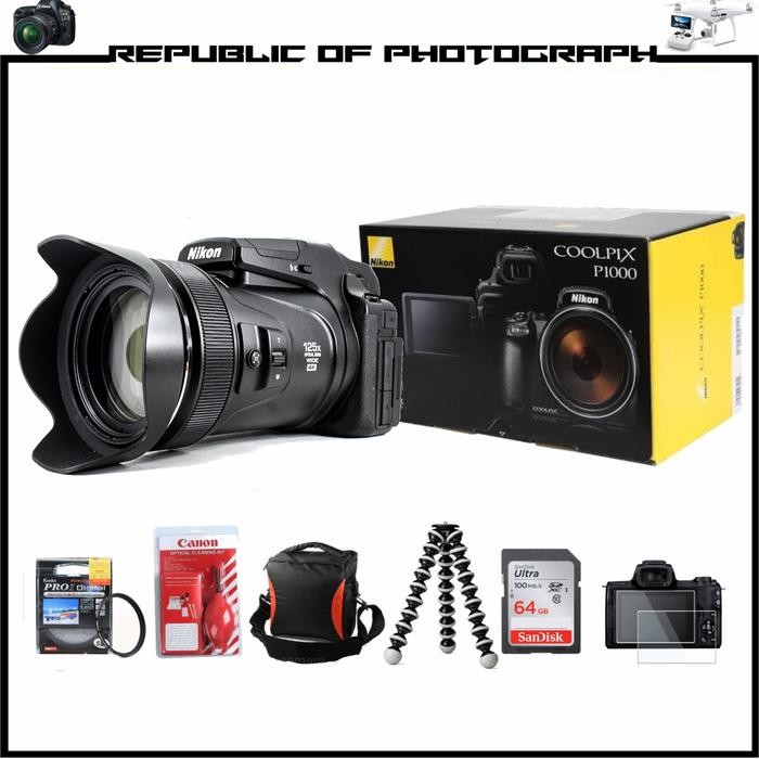 NIKON COOLPIX P1000 DIGITAL CAMERA / NIKON P1000 / KAMERA NIKON P1000