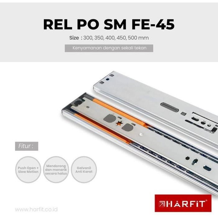 Rel Laci Double Track Harfit Push Open Slow Motion Terlaris