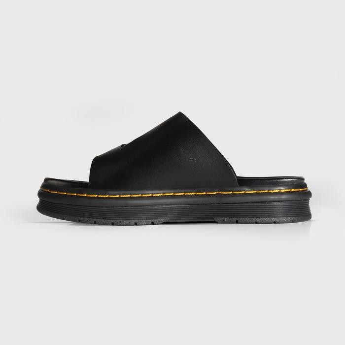 SALE Osgood - Papillon Black - Sandal Kulit