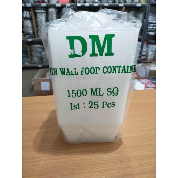 Thinwall 1500ml SQ DM isi 25set
