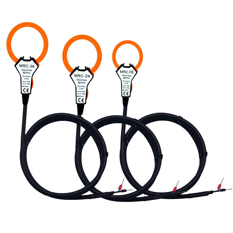 Flexible Rogowski Coil Ratio 50Mv/Ka Air Cored Current Sensor Current Transducer Mrc