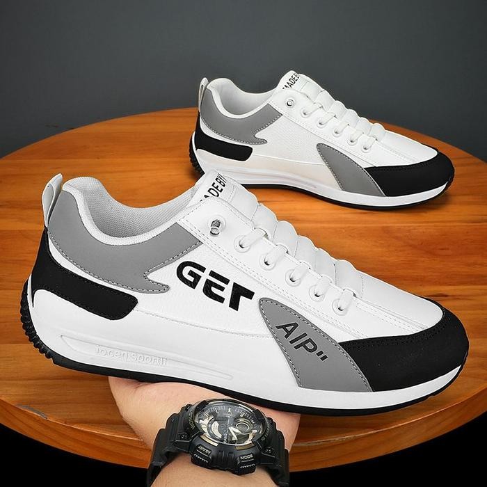 Fed Sepatu Cowok Dewasa Ori Sneakers Running Pria Wanita Nishikawa White Kets Sporty Outdoor Joging