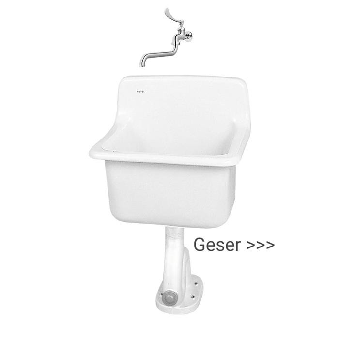 Service Sink Toto SK 322 E / Kitchen Sink Toto SK322E / Spoel Hoek