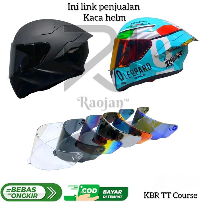 Kaca helm KBR TT Course Visor helm KBR TTC