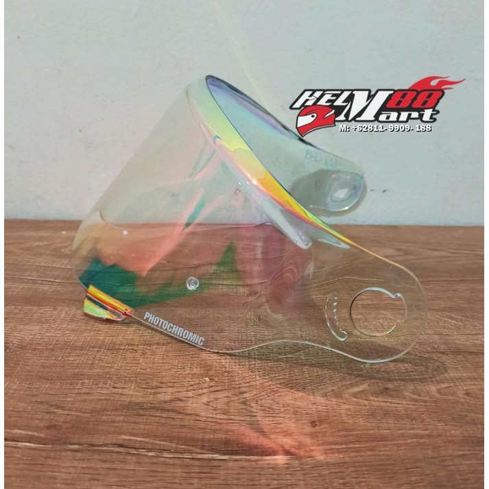 Visor NJS S-Cross Photochromic Kaca NJS SCross Iridium/ Photocrom S CROSS