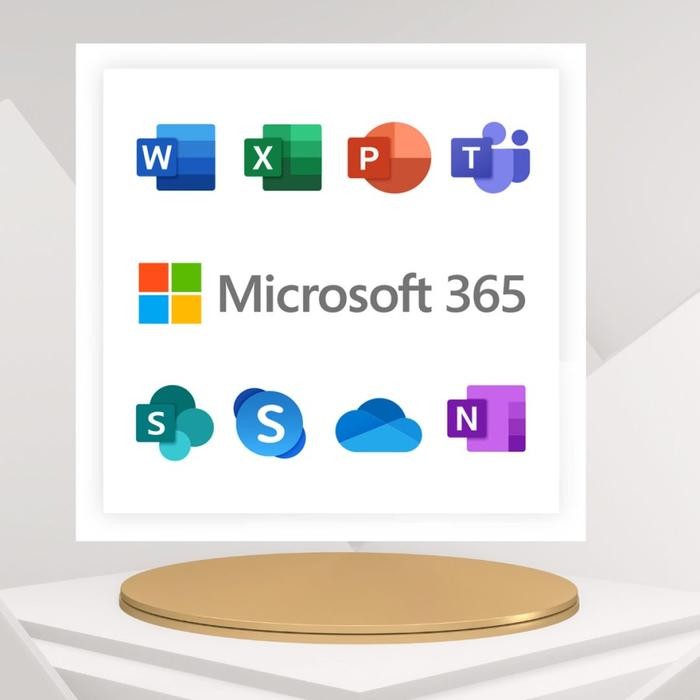 Microsoft Office 365 Original Win Macbook Mac Ipad Tab Android Lifetime Ms Office 365 Terlaris
