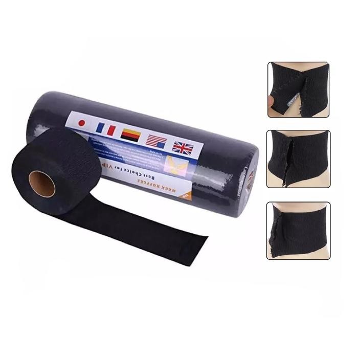5ybo- Neckpaper Hitam - Tysu Leher Hitam Barbershop Tisu Leher Barber Salon