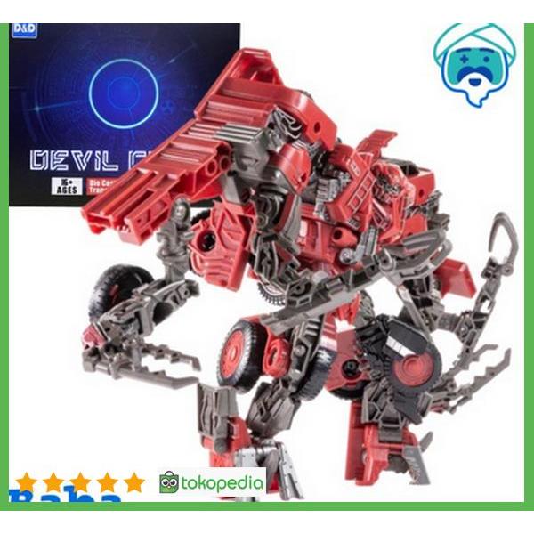 HOT SALE HOT ROBOT TRANSFORMERS DEFORMATION DD DEVASTATOR COMBINER OVERLOAD TERMURAH