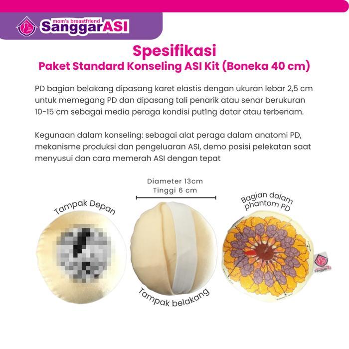[Sanggar ASI] READY STOCK PAKET KONSELING KIT MENYUSUI / PERAGA BAYI / BREASTMODEL / BELLYBALL