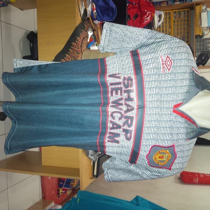 Baru Ready Jersey Retro Grade Aaa Thailand Manchester United Away 1995