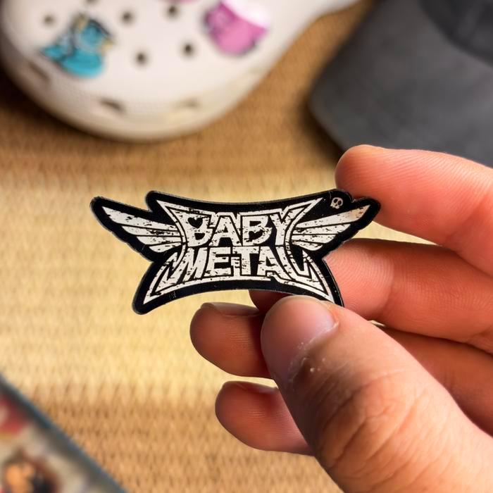 Baby Metal Acrylic Pin Enamel Pin Style Aksesoris buat Tas, Jacket, Topi Akrilik