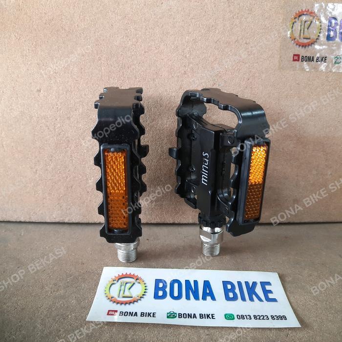 Baru Pedal Xlr8 Wellgo Alloy Bearing Reflector