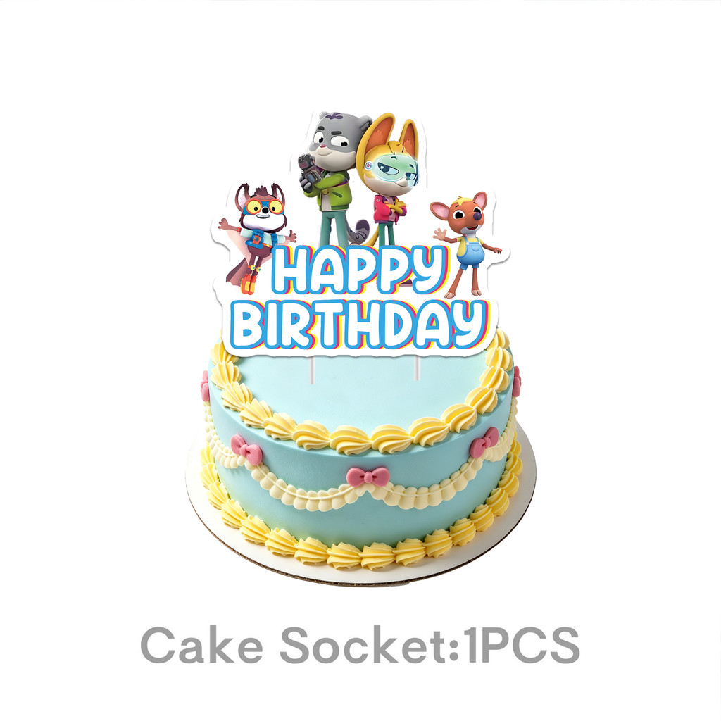 The Creature Cases Birthday Party Disposable Decoration Supplies Tableware Paper Tablecloth Boys