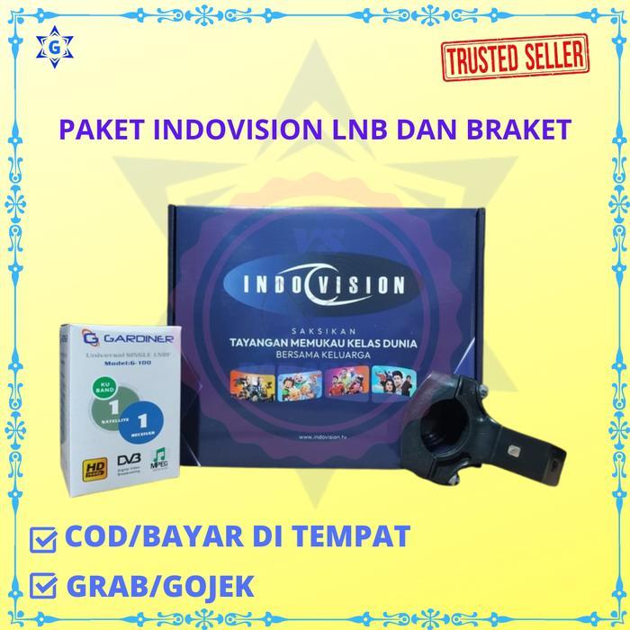 Paket Receiver Indovision Lnb Dan Braket Untuk Pengganti Indovision Lama Terlaris
