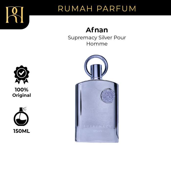 Terlaris Afnan Supremacy Silver Pour Homme 150 Ml