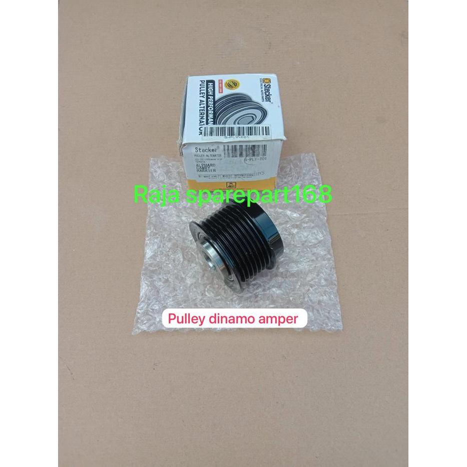 PULLEY ONE WAY DINAMO AMPERE ALTERNATOR PULLY CAMRY HARIER ALPHARD ORI OK.