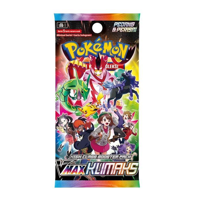 PROMO Kartu Pokemon VMAX Klimaks S8b High Class Booster Pack TCG BE5T QUALITY
