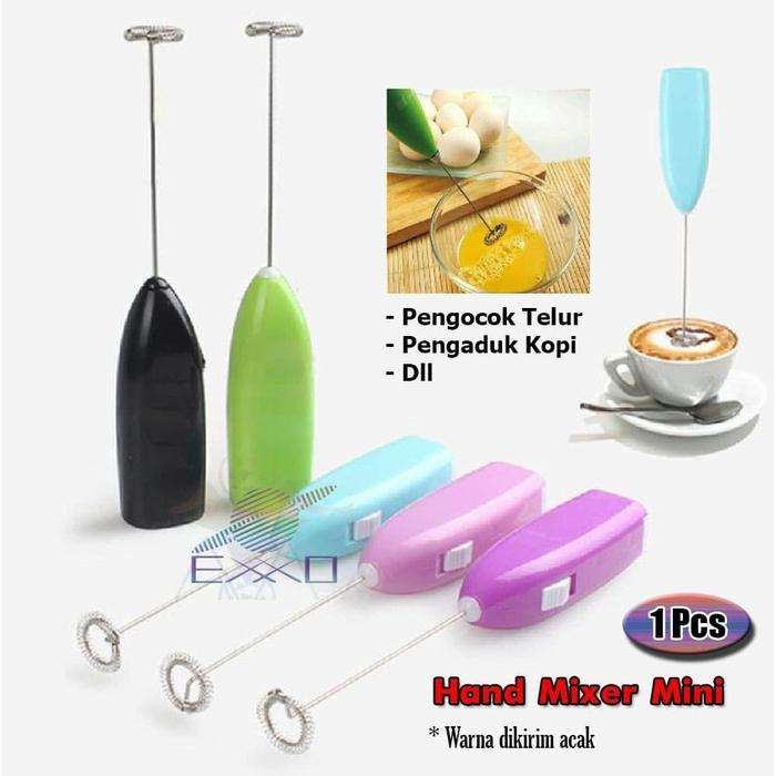 COD Mini Mixer Hand Mixer Mini Pengocok Telur Pengocok Minuman Kopi Susu ORIGINAL