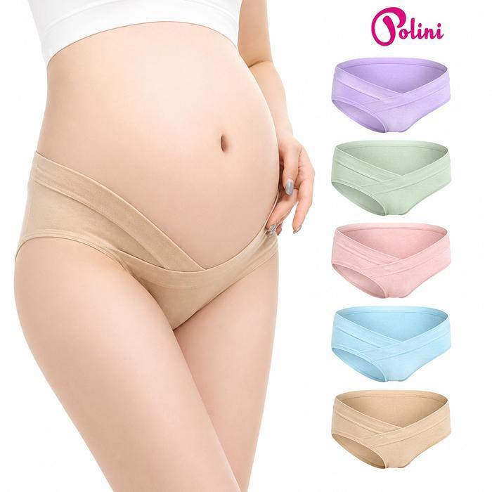 Polini - Paket Hemat 6&12Pcs Celana Dalam Wanita Hamil Cd Bumil Polini 3905 Pasti Promo