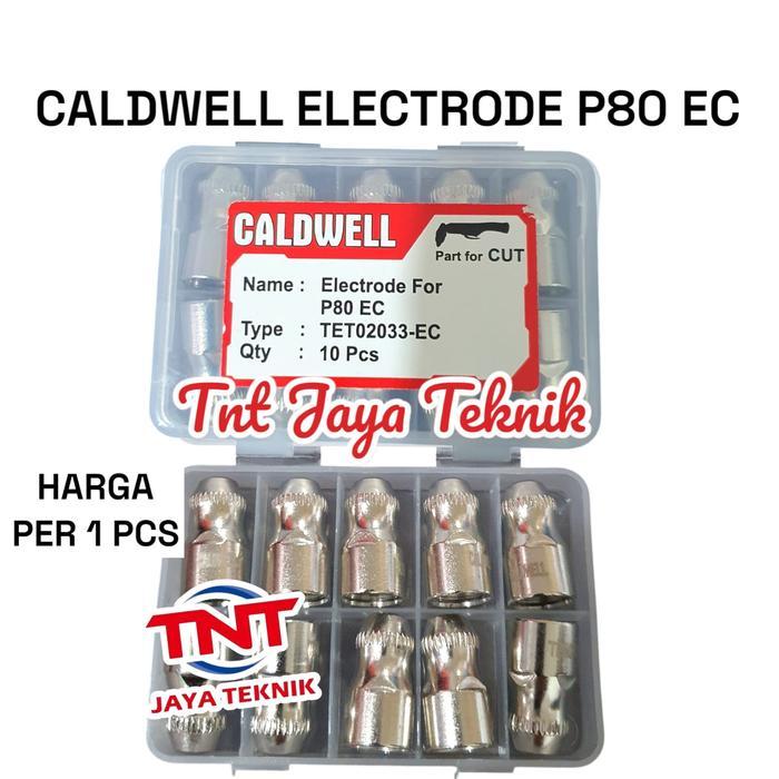 "New" ELECTRODE P80 PLASMA CUTTING CUT 100 CALDWELL P 80
