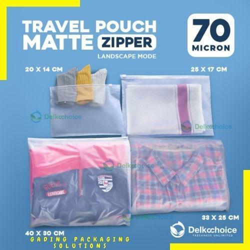 TRAVEL POUCH ORGANIZER SERBAGUNA POUCH ZIPPER BAG VARIAN LANDSCAPE