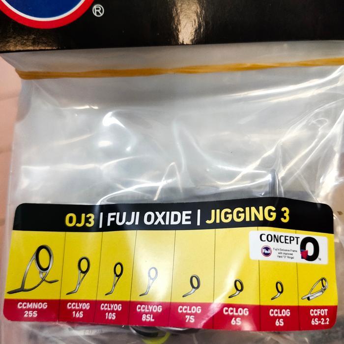 Maksima Fishing - Ring Joran Fuji Set Untuk Jigging Set Original Fuji Cincin Joran