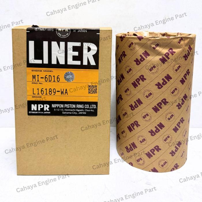 LINER NPR MITSUBISHI PS190 6D16 (1 SET, ISI 6 PCS)