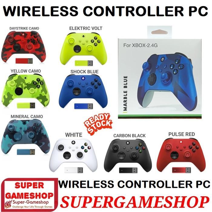 Stik Xbox Series X S Xbox One Wireless Controller Xbox Dongle Adapter For Pc Terbaru