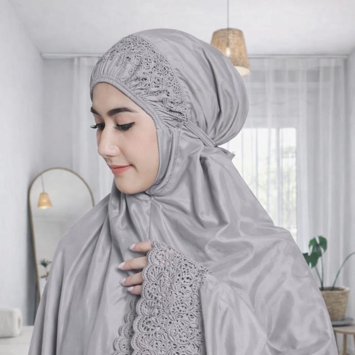 TERUJI Mukena Dewasa Khadijah Mukenah Khadijah Jumbo