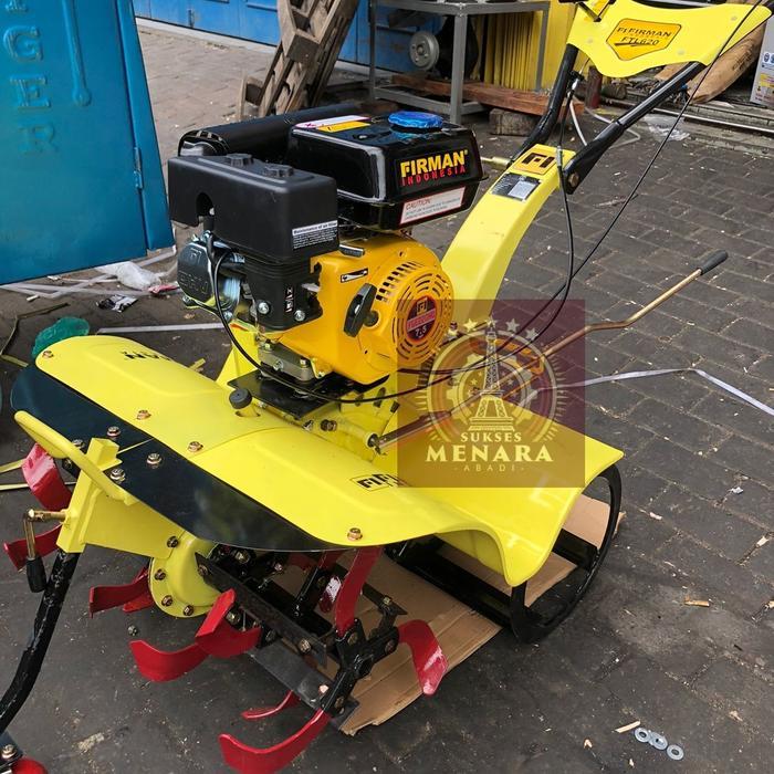 Mesin Bajak Sawah Traktor BENSIN FIRMAN FTL 620 + Mesin FGE220HD