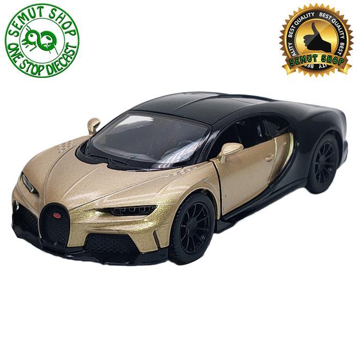Kinsmart Bugatti Chiron Supersport Miniatur Mobil Sport Bugatti Chiron Terbaru 