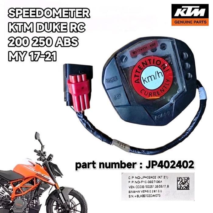 Speedometer Ktm Duke Rc 200 250 Abs Digital Speedometer Original Ktm Pasti Promo