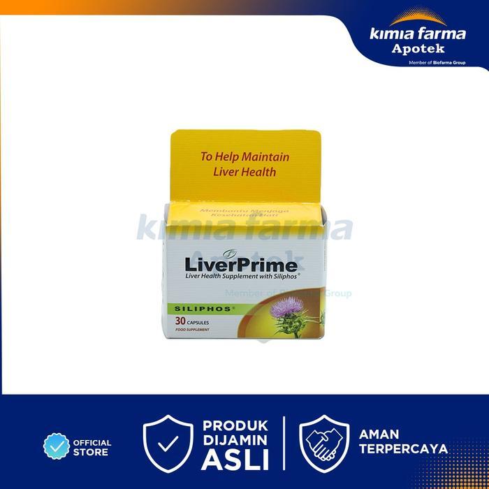 LIVERPRIME DUS 30 KAPSUL / SUPLEMEN KESEHATAN HATI / KIMIA FARMA