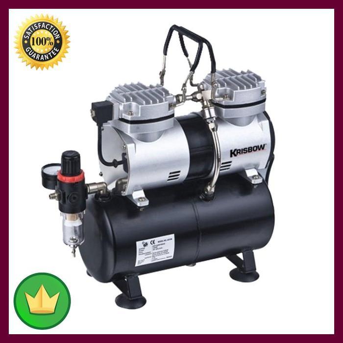 Krisbow Kompresor Airbrush Twin Cylinder