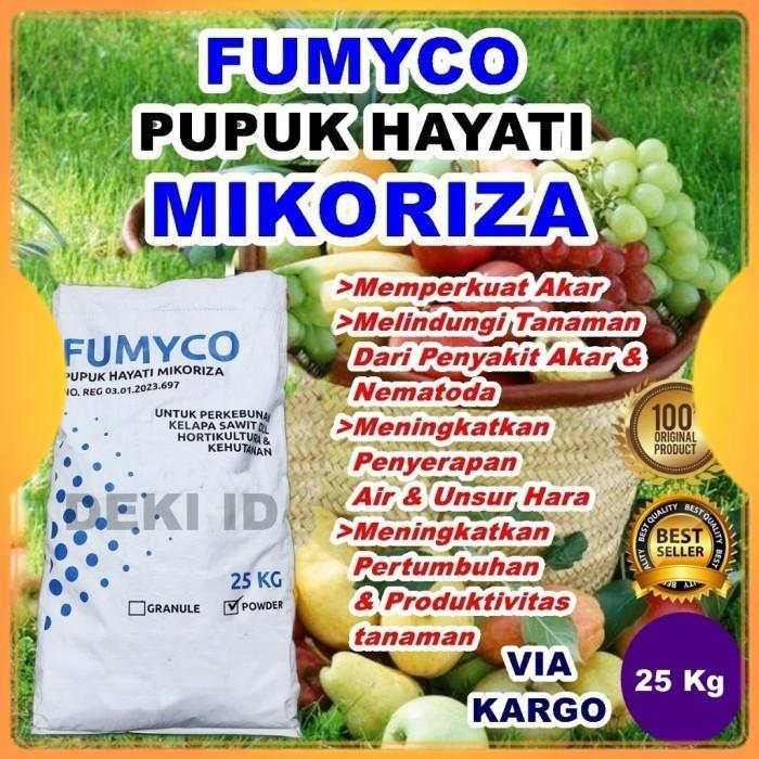 Fumyco Powder 25 Kg Via Kargo Pupuk Mikoriza Agen Hayati Jamur Organik