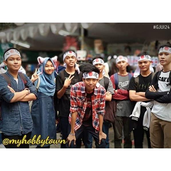 Ikat Kepala Jepang / Hachimaki : Nippon (Japan)