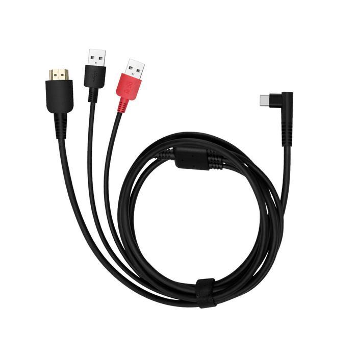 Bisa Gosend Huion Cable Cb05A 3 In 1 Cable For Kamvas 12 / 13 , Kamvas 16 (2021) & Rds160