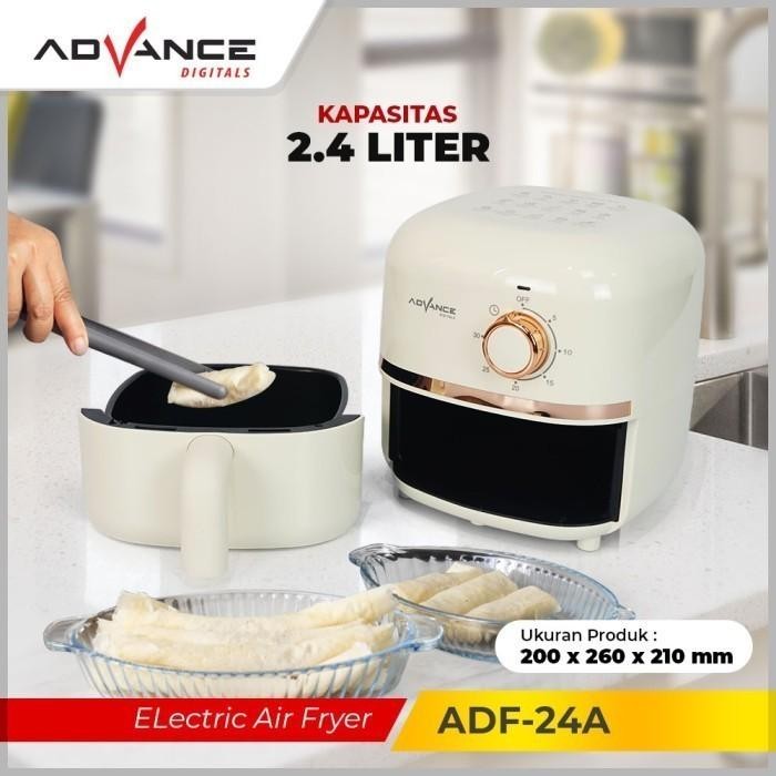 Air Fryer Listrik Low Watt Mesin Penggoreng Tanpa Min-Garansi 1 Tahun