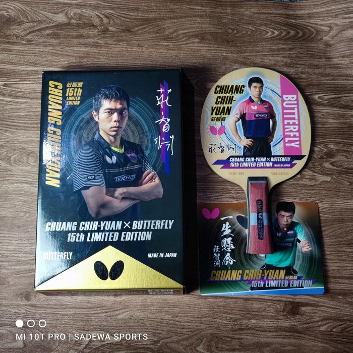 BUTTERFLY CHUANG CHIH YUAN LIMITED - BLADE PINGPONG TENIS MEJA SECOND best seller