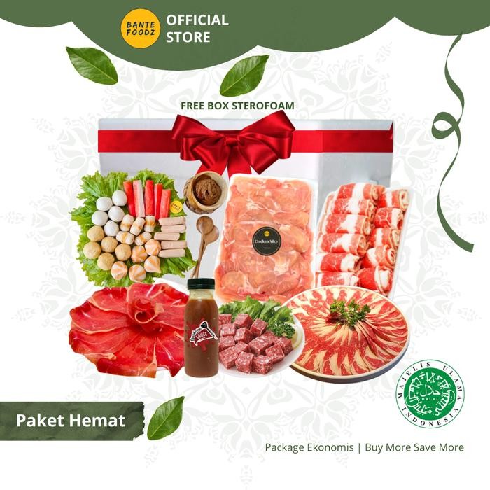 

ASLI [BUNDLING] Paket Grill Beef Slice Chicken Slice Steamboat Tomyam READY STOCK