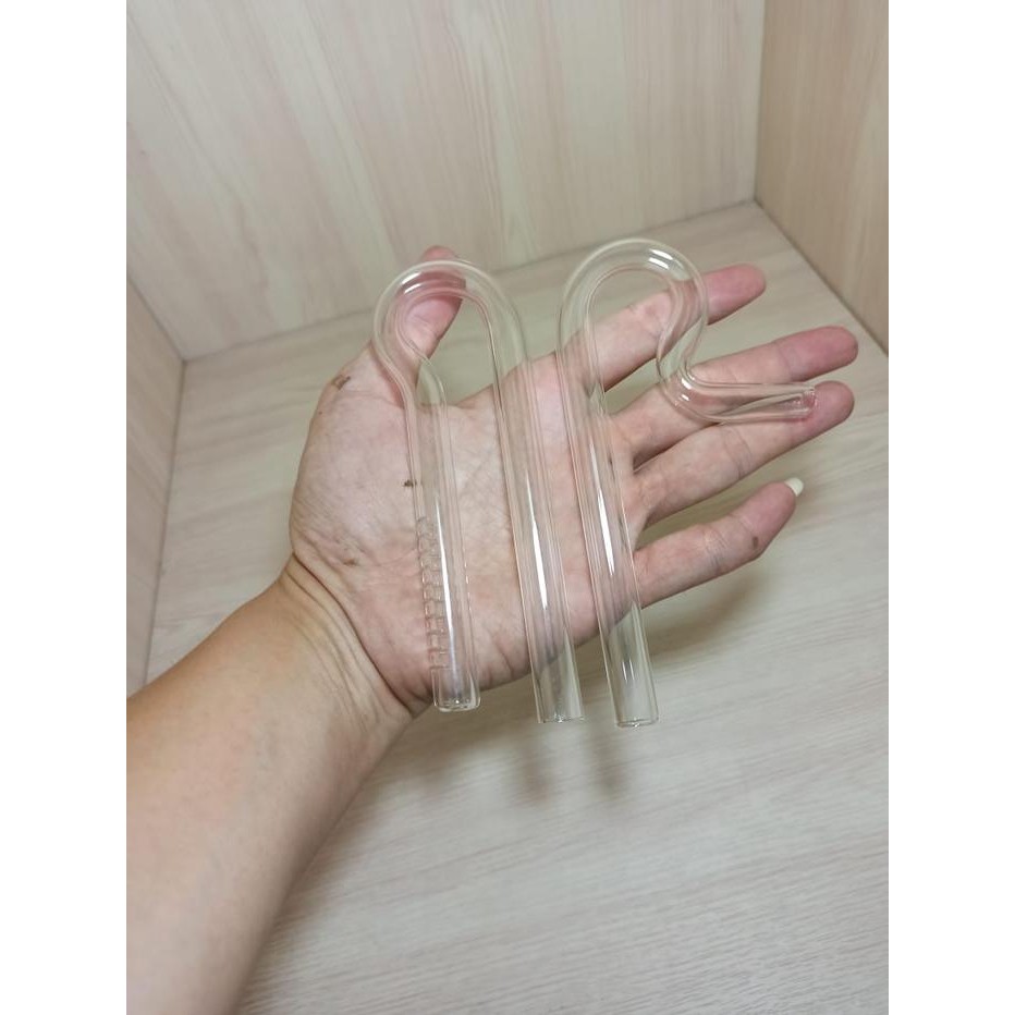 AF MINI GLASS LILY PIPE MINI BUKAN SKIMMER STAINLESS