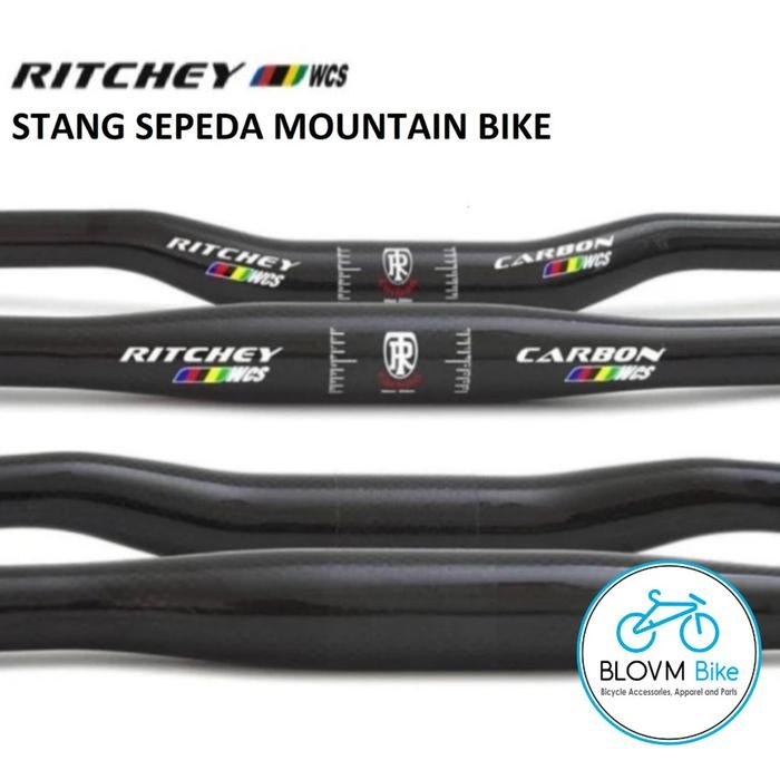 Handlebar Mtb Ritchey Carbon Stang Mtb Flat Riser Stang