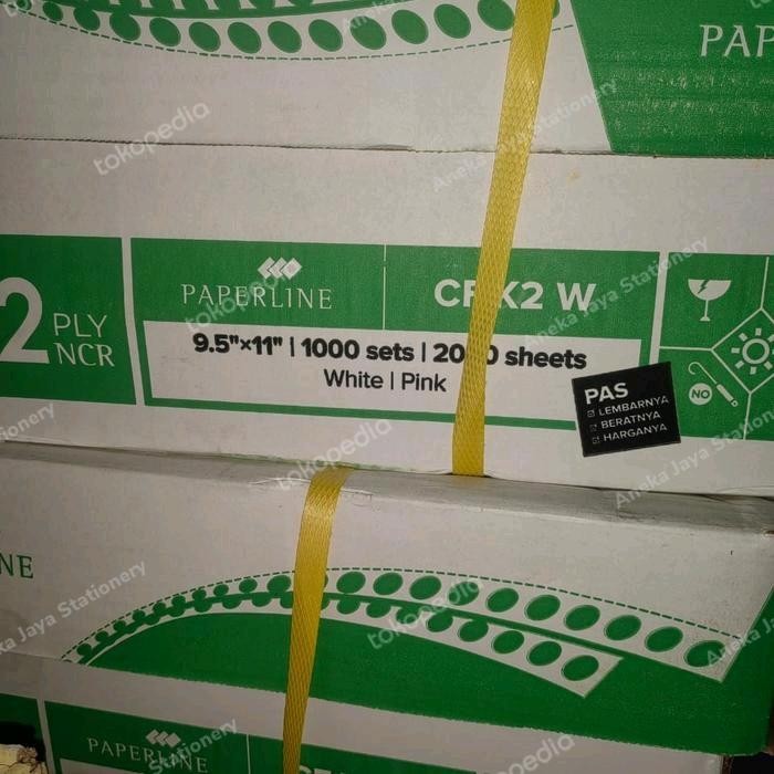 

NEW PRODUK CONTINUOUS FORM 9.5 X 11, 2 PLY FULL WARNA PAPERLINE WARUNG ARA67