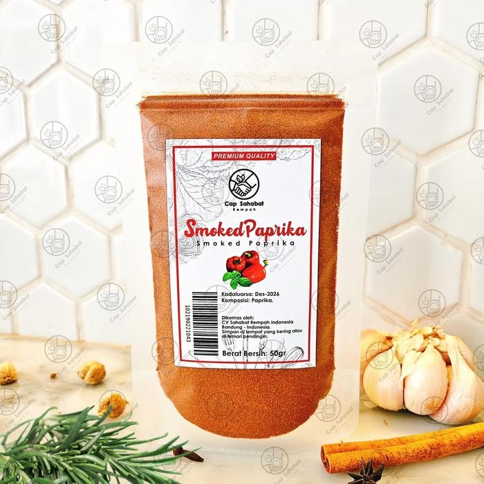 

Premium 50gr Smoked Paprika Powder / Paprika Asap Bubuk
