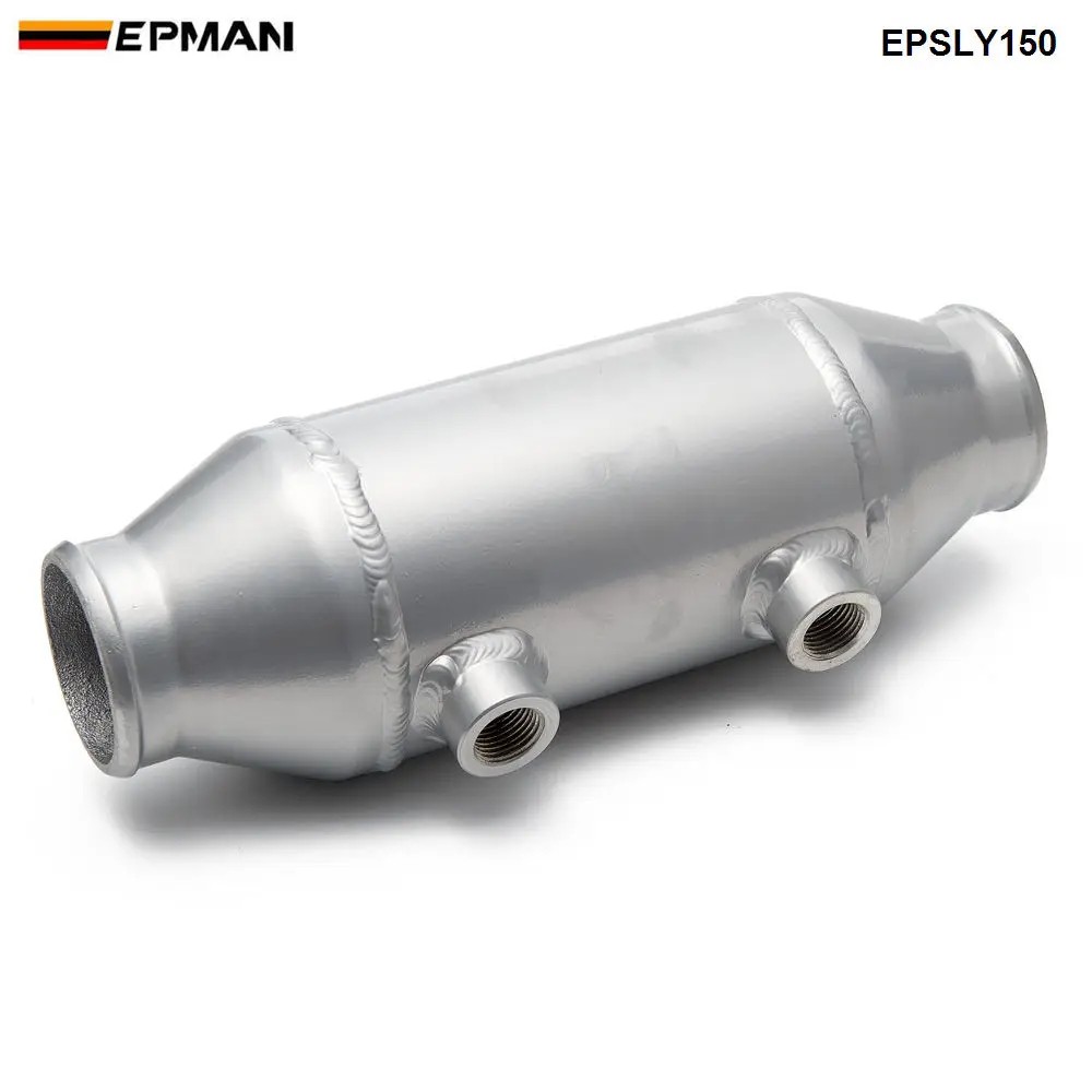 Epman Barrel Style Cooler Liquid To Air Intercooler 4" X6" Id/Od 2.5" For Supercharger Engine