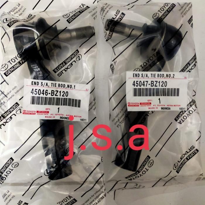 Tie Rod/Tie Rod Toyota Avanza Veloz Tahun 2012-2020 Original Hrg 1Set