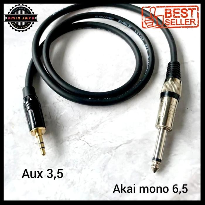 Kabel Aux 3,5 To Jack Akai Mono
